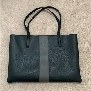“Leather" tote